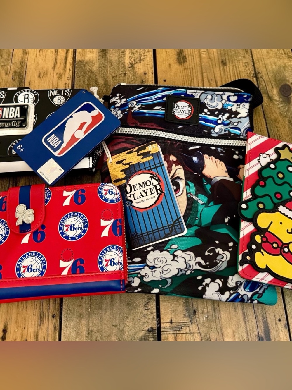LOUNGEFLY Wallets Brand New Bundle FOUR